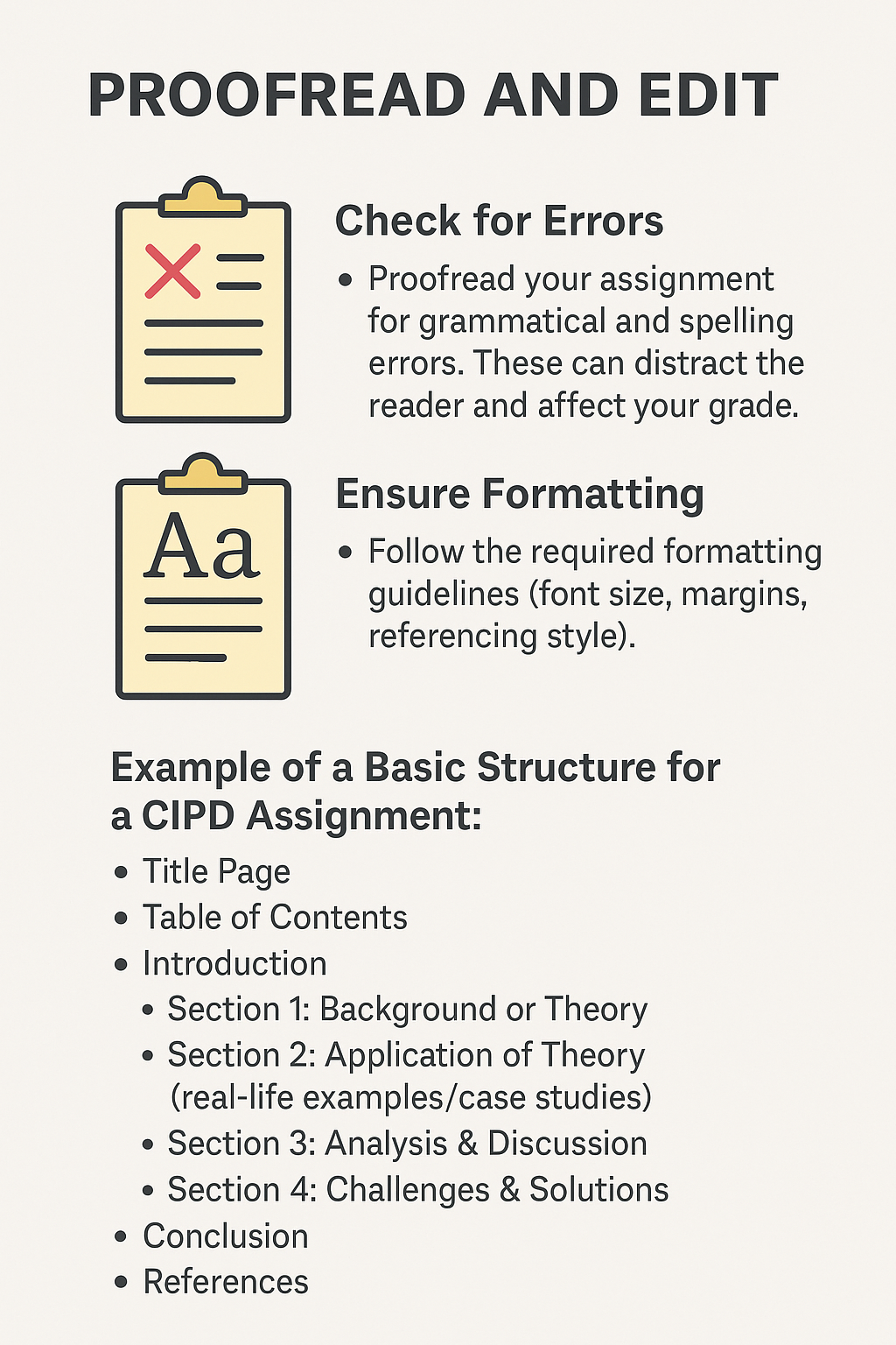 How to Write CIPD Assignment | Level 3, 5 & 7